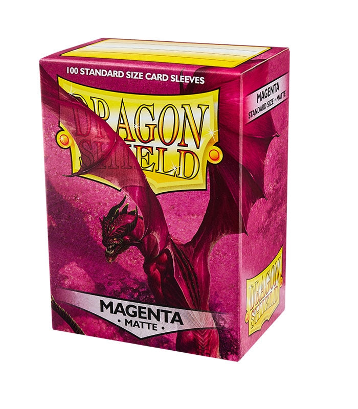 FUNDAS STANDARD MATTE - 100 UNIDADES - MAGENTA