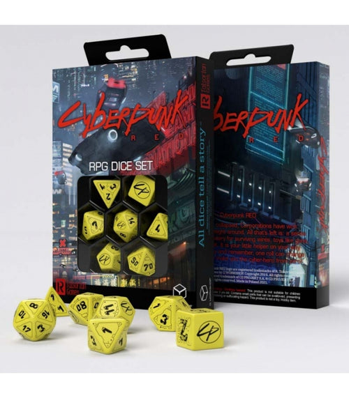 DADOS CYBERPUNK RED DANGER ZONE