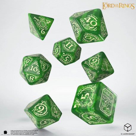 SET DADOS - SET DE DADOS SHIRE - THE LORD OF THE RING - Q WORKSHOP