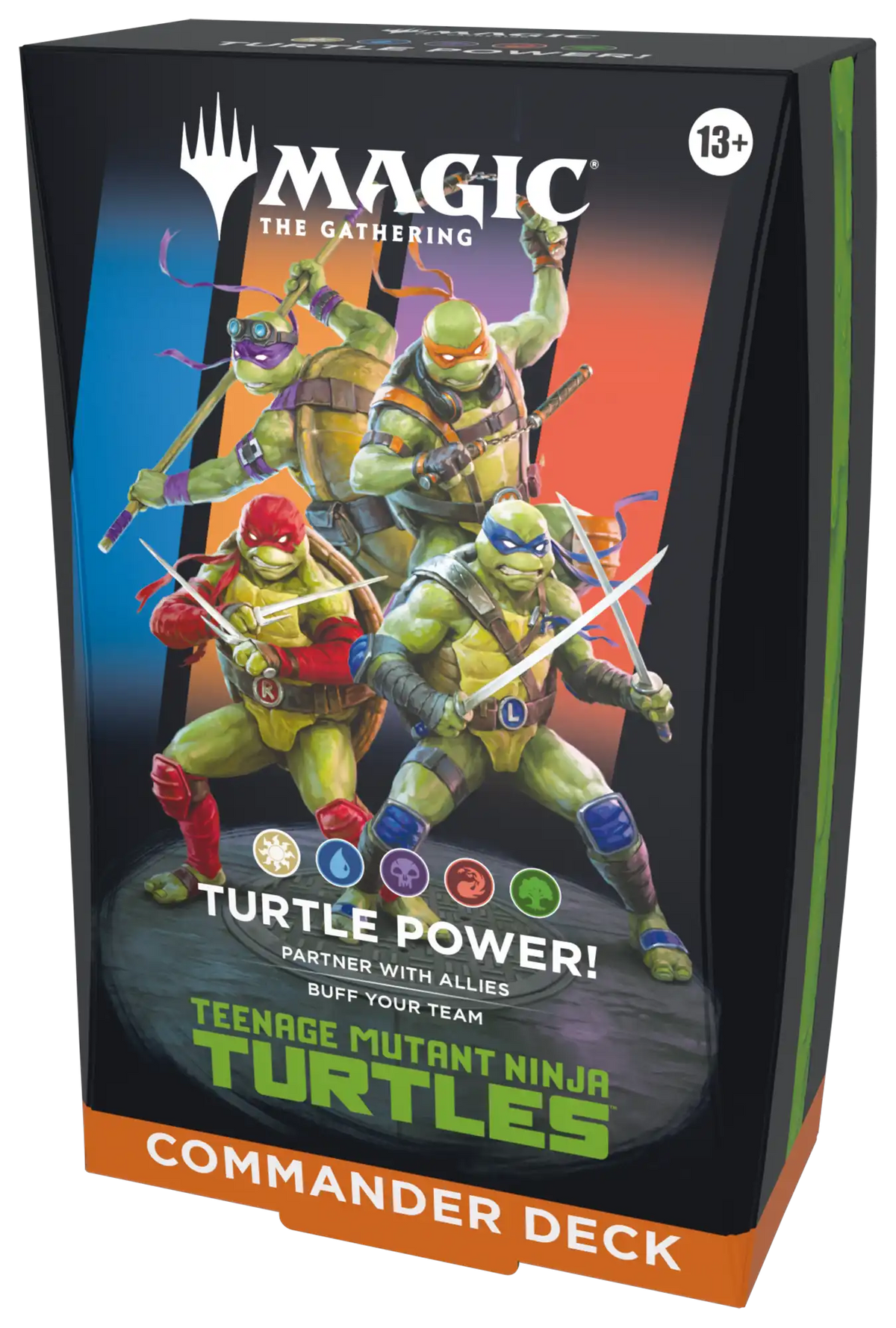 MTG - TEENAGE MUTANT NINJA TURTLES COMMANDER DECK TURTLE POWER! (ENG)