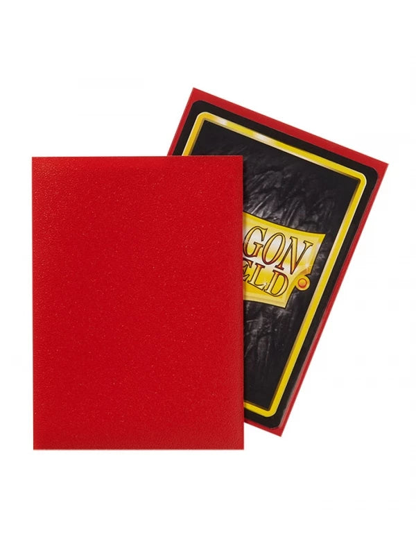 FUNDAS STANDARD MATTE - 100 UNIDADES - CRIMSON