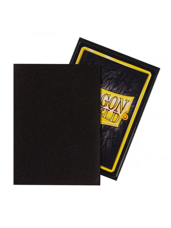 FUNDAS STANDARD MATTE - 100 UNIDADES - NEGRO