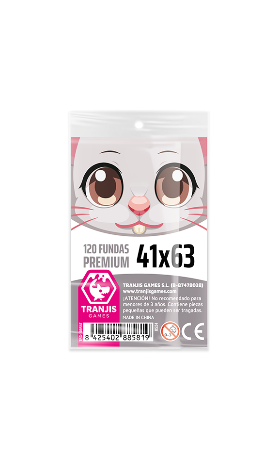 Fundas Premium RATÓN 41x63 mm Tranjis Games