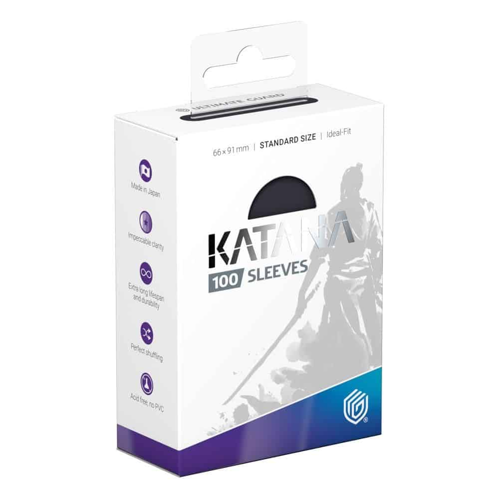 FUNDAS KATANA SLEEVES TAMAÑO STANDAR 100UD - NEGRA